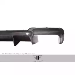 2011-2016 BMW M5 F10 Carbon AF-1 Rear Diffuser ( CFP ) - 1 Piece image - 11
