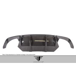 2011-2016 BMW M5 F10 Carbon AF-1 Rear Diffuser ( CFP ) - 1 Piece image - 12
