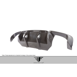2011-2016 BMW M5 F10 Carbon AF-1 Rear Diffuser ( CFP ) - 1 Piece image - 13