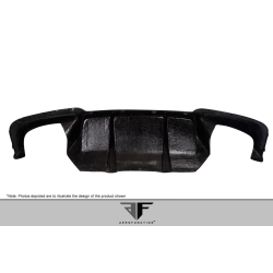 2011-2016 BMW M5 F10 Carbon AF-1 Rear Diffuser ( CFP ) - 1 Piece image - 14