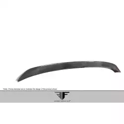 2011-2016 BMW 5 Series F10 Carbon AF-1 Rear Trunk Wing Spoiler ( CFP ) - 1 Piece image - 10