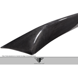 2011-2016 BMW 5 Series F10 Carbon AF-1 Rear Trunk Wing Spoiler ( CFP )  - 1 Piece image - 12