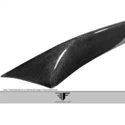 2011-2016 BMW 5 Series F10 Carbon AF-1 Rear Trunk Wing Spoiler ( CFP ) - 1 Piece image - 12