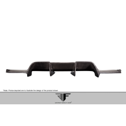 2012-2019 BMW M6 F12 Carbon AF-1 Rear Diffuser ( CFP ) - 1 Piece image - 7