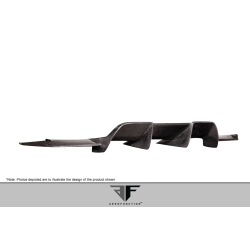2012-2019 BMW M6 F12 Carbon AF-1 Rear Diffuser ( CFP ) - 1 Piece image - 8