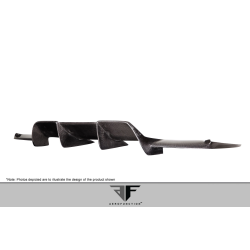 2012-2019 BMW M6 F12 Carbon AF-1 Rear Diffuser ( CFP ) - 1 Piece image - 9