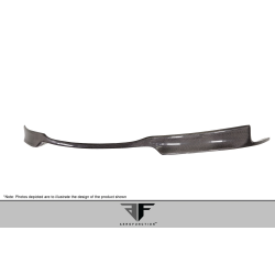 2012-2018 BMW 3 Series F30 M Sport Carbon AF-1 Front Add On Lip Under Spoiler ( CFP ) - 1 Piece image - 24