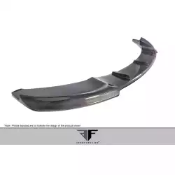 2014-2020 BMW 4 Series M-Sport F32 Carbon AF-1 Front Add On Lip Under Spoiler ( CFP ) - 1 Piece image - 15
