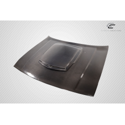 2008-2023 Dodge Challenger Carbon Creations TA Look Hood - 1 Piece image - 13