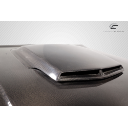 2008-2023 Dodge Challenger Carbon Creations TA Look Hood - 1 Piece image - 17