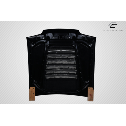 1987-1993 Ford Mustang Carbon Creations GT500 V2 Hood - 1 Piece image - 11