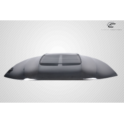 1999-2004 Ford Mustang Carbon Creations GT500 V2 Hood - 1 Piece image - 10