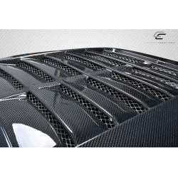 1999-2004 Ford Mustang Carbon Creations GT500 V2 Hood - 1 Piece image - 13