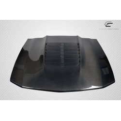 2005-2009 Ford Mustang Carbon Creations GT500 V2 Hood - 1 Piece image - 11