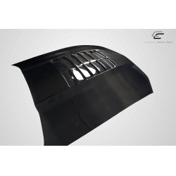 2005-2009 Ford Mustang Carbon Creations GT500 V2 Hood - 1 Piece image - 13