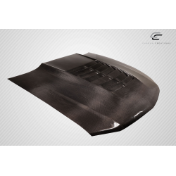 2010-2012 Ford Mustang Carbon Creations GT500 V2 Hood - 1 piece image - 11