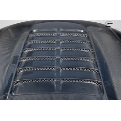 2018-2023 Ford Mustang Carbon Creations GT500 V2 Hood - 1 Piece image - 10