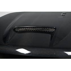 2005-2010 Jeep Grand Cherokee Carbon Creations SRT Look Hood - 1 Piece image - 10