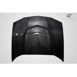 1993-1997 Chevrolet Camaro Carbon Creations ZL1 Version 2 Hood - 1 Piece image - 8