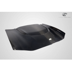 1998-2002 Chevrolet Camaro Carbon Creations ZL1 Version 2 Hood - 1 Piece image - 7