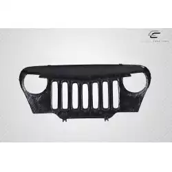 1997-2006 Jeep Wrangler Predator Grille - 1 Piece (S) image - 11