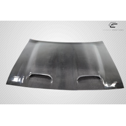 2008-2023 Dodge Challenger Carbon Creations Redeye Look Hood - 1 Piece image - 11