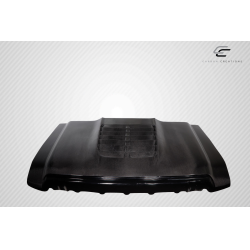 2008-2010 Ford Super Duty F250 F350 F450 Carbon Creations GT500 V2 Hood - 1 Piece image - 8