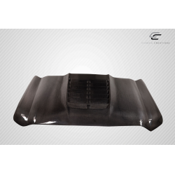 2011-2016 Ford Super Duty F250 F350 F450 Carbon Creations GT500 V2 Hood - 1 Piece image - 11