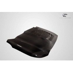 2011-2016 Ford Super Duty F250 F350 F450 Carbon Creations GT500 V2 Hood - 1 Piece image - 12