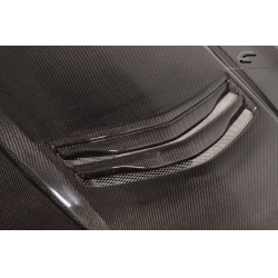 2012-2019 Cadillac ATS Carbon Creations V Look Hood - 1 Piece image - 14