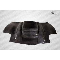 1997-2004 Chevrolet Corvette C5 Carbon Creations ZR1 V2 Hood - 1 Piece image - 11
