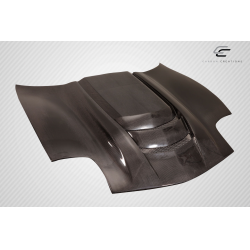 1997-2004 Chevrolet Corvette C5 Carbon Creations ZR1 V2 Hood - 1 Piece image - 14