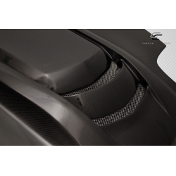 1997-2004 Chevrolet Corvette C5 Carbon Creations ZR1 V2 Hood - 1 Piece image - 16