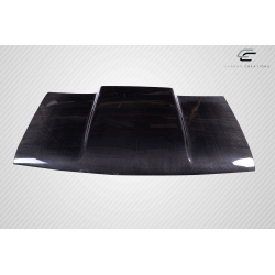 1994-2004 Chevrolet S-10 1994-2004 GMC Sonoma 1995-2004 Chevrolet Blazer 1995-2001 GMC Jimmy 98-00 Envoy Carbon Creations Cowl Hood - 1 Piece image - 8