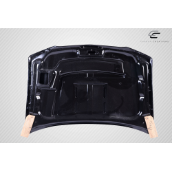 2002-2006 Chevrolet Avalanche (w/o cladding) 2003-2005 Silverado Carbon Creations GT500 Hood - 1 Piece image - 9