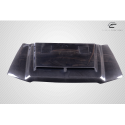 2002-2006 Chevrolet Avalanche (w/o cladding) 2003-2005 Silverado Carbon Creations GT500 Hood - 1 Piece image - 10