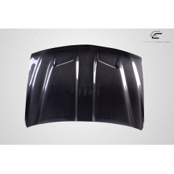 1999-2002 Chevrolet Silverado 2000-2006 Tahoe Suburban Carbon Creations Dual Ram Air Hood - 1 Piece image - 13