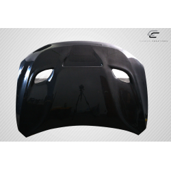 2011-2023 Dodge Durango Carbon Creations SRT Hellcat Look Hood - 1 Piece image - 15