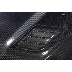 2019-2025 Dodge Ram Carbon Creations Rebel Mopar Look Hood - 1 Piece image - 13