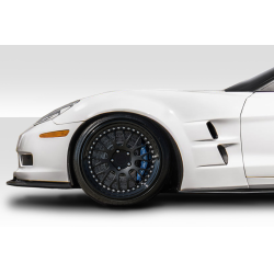 2005-2013 Chevrolet Corvette C6 Duraflex ZR2 Front Fenders - 2 Piece image - 9