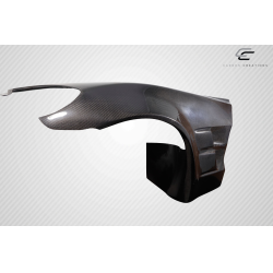 2005-2013 Chevrolet Corvette C6 Carbon Creations ZR2 Front Fenders - 2 Piece image - 12