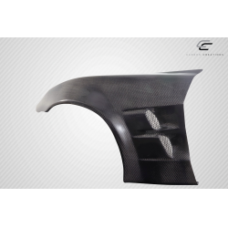 2005-2013 Chevrolet Corvette C6 Carbon Creations ZR2 Front Fenders - 2 Piece image - 13