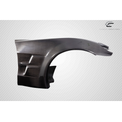 2005-2013 Chevrolet Corvette C6 Carbon Creations ZR2 Front Fenders - 2 Piece image - 15