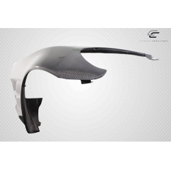 2005-2013 Chevrolet Corvette C6 Carbon Creations ZR2 Front Fenders - 2 Piece image - 18