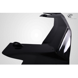 2005-2013 Chevrolet Corvette C6 Carbon Creations ZR Front Lip Splitter - 3 Piece ( Base Model) image - 10
