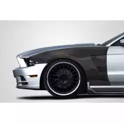 2010-2014 Ford Mustang GT350 V2 Look Front Fenders - 2 Piece image - 8