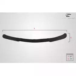 Universal Adjustable Front Splitter - 3 Piece (S) image - 8