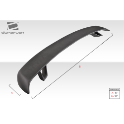 Universal Duraflex Tri Force Rear Wing Spoiler - 1 Piece image - 14