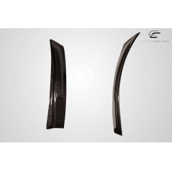 2005-2013 Chevrolet Corvette C6 Carbon Creations ZR Front Fender Spats - 2 Piece image - 8