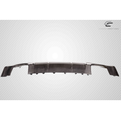 2013-2016 Audi A3 Sportback Carbon Creations RS3 Look Rear Diffuser - 1 Piece image - 9